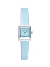 GUCCI G-FRAME STAINLESS STEEL & MOTHER-OF-PEARL SATIN-STRAP WATCH,0400012336884