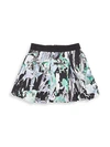 MILLY MINIS LITTLE GIRL'S FLORAL-PRINT ZIPPER SKIRT,0400093788176