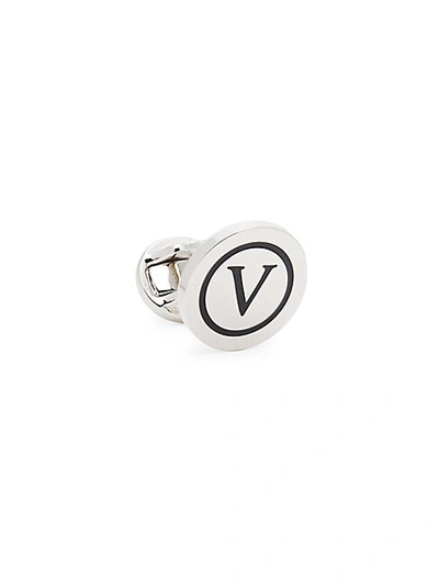 Saks Fifth Avenue Round V Cufflink