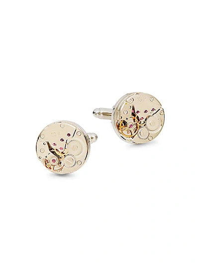 Saks Fifth Avenue Two-tone Embellished Gear Cuff Link