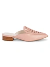 COLE HAAN PAYSON BASKET-WEAVE LEAHER MULES,0400011623352