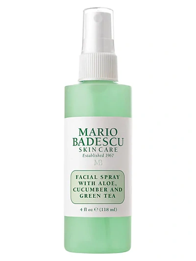 Mario Badescu Facial Spray With Aloe, Cucumber & Green Tea, 4-oz. In 4 Fl oz | 118 ml