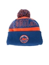 MARCELO BURLON COUNTY OF MILAN NEW YORK METS POM-POM BEANIE,0400012271285