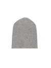Portolano Men's Ribbed Cashmere Beanie In Light Heather Grey
