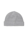 PORTOLANO RIBBED MERINO WOOL BEANIE,0400012385935