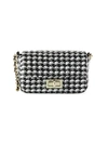 KARL LAGERFELD MINI AGYNESS TWEED SHOULDER BAG,0400012238600