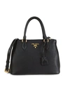 PRADA PHENIX LEATHER SATCHEL,0400012248220