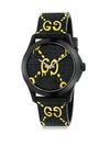 GUCCI G-TIMELESS RUBBER STRAP WATCH,0400011628922