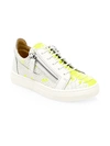 GIUSEPPE ZANOTTI LITTLE GIRL'S & GIRL'S SPLATTER EMBOSSED LEATHER LOW-TOP SNEAKERS,0400011906118