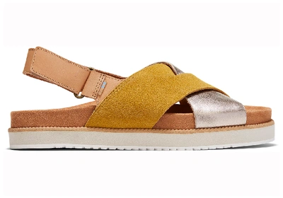 Toms gold hot sale sandals