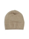 Portolano Solid Cashmere Beret In Black