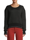 CHLOÉ RIBBED WOOL-BLEND SWEATER,0400011598418