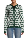 MARNI BUTTON-FRONT COTTON-BLEND CARDIGAN,0400011358247