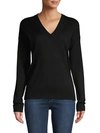Zadig & Voltaire Embroidered Wool Sweater In Noir