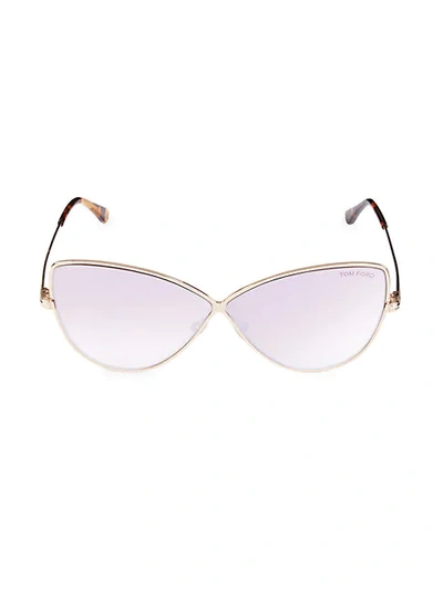 Tom Ford 65mm Cat Eye Sunglasses In Pink