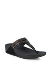 FITFLOP STROBE THONG SANDALS,0400097220634