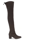 STUART WEITZMAN WOMEN'S GENNA OVER-THE-KNEE FAUX SUEDE BOOTS,0400012022922