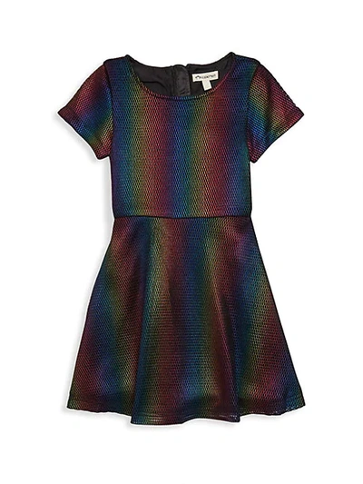 Appaman Kids' Little Girl's & Girl's Multicolored Dress In Black Multi