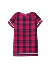 ANDY & EVAN LITTLE GIRL'S PLAID A-LINE DRESS,0400011471891