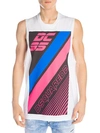 DSQUARED2 GRAPHIC MUSCLE TANK TOP,0400011425010