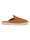 SAKS FIFTH AVENUE ANGIE SUEDE ESPADRILLE MULES,0400011926828