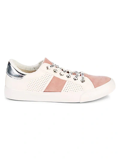 Vintage Havana Dina Signature Sneakers In White Blush