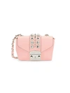 VALENTINO BY MARIO VALENTINO PAULETTE PAL LEATHER MINI CROSSBODY,0400010225592