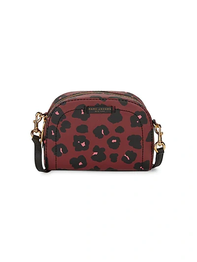 Marc Jacobs Playback Faux-leather Crossbody Bag In Sultry Red