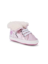 JUICY COUTURE BABY GIRL'S FAUX FUR-LINED HIGH-TOP SNEAKERS,0400011622785