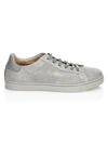 GIANVITO ROSSI SUEDE LOW-TOP SNEAKERS,0400012270027