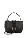 LONGCHAMP AMAZONE QUILTED CHAIN-TRIM LEATHER SHOULDER BAG,0400011997278