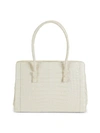 NANCY GONZALEZ LARGE CROCODILE LEATHER TOTE,0400012206012