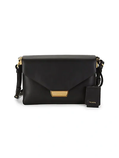 Prada Ingrid Envelope Shoulder Bag In Black