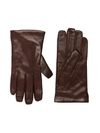 PORTOLANO WOOL-LINED LEATHER GLOVES,0400012384354