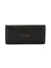 MARC JACOBS EMPIRE CITY OPEN FACE LEATHER WALLET,0400096110538