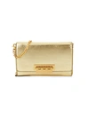 ZAC ZAC POSEN EARTHA METALLIC LEATHER WALLET,0400011832580