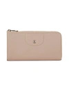 LONGCHAMP TEXTURED LEATHER LONG WALLET,0400010981321