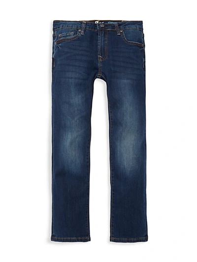 7 For All Mankind Kids' Boy's Slimmy Jeans In Deposita