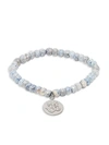 BAVNA STERLING SILVER, COATED SAPPHIRE & DIAMOND BEAD BRACELET,0400010425773