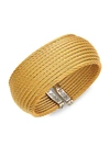 ALOR CLASSIQUE STAINLESS STEEL CUFF BRACELET,0400011086272