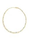 Saks Fifth Avenue 14k Yellow Gold Double Strand Anklet