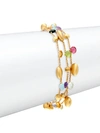 MARCO BICEGO 18K YELLOW GOLD & MULTI-STONE BRACELET,0400011656377