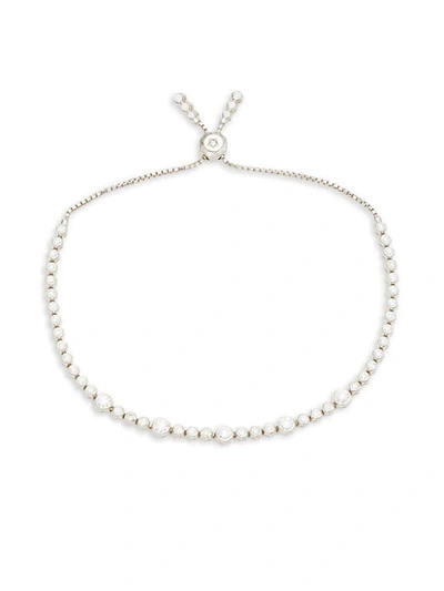 Saks Fifth Avenue 14k White Gold & Diamond Bracelet