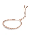 SAKS FIFTH AVENUE 14K ROSE GOLD & WHITE DIAMOND BRACELET,0400011936000