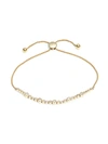 SAKS FIFTH AVENUE 14K YELLOW GOLD & DIAMOND BOLO BRACELET,0400011469870