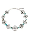 DANNIJO BETSY SWAROVSKI CRYSTAL & SYNTHETIC TURQUOISE NECKLACE,0400012534962