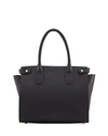 Gigi New York Reese Leather Tote Bag In Black