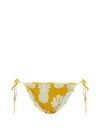 La Doublej Pineapple-print Side-tie Bikini Briefs