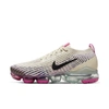 Nike Air Vapormax Flyknit 3 Women's Shoe In Fossil/fire Pink/hyper Crimson/black