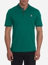 Robert Graham Men's Easton Polo Shirt In Green